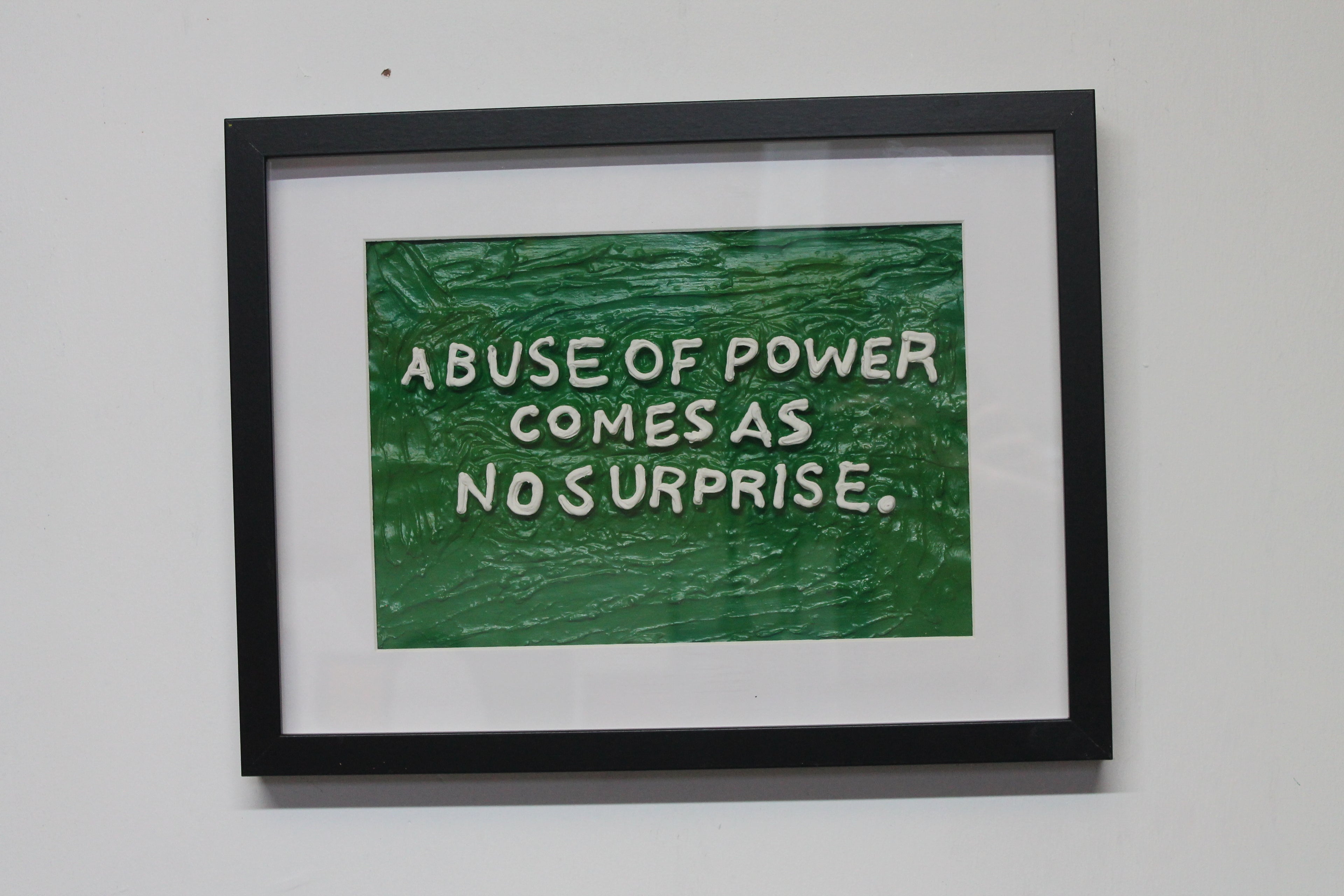 Abuse Of Power Comes As No Surprise