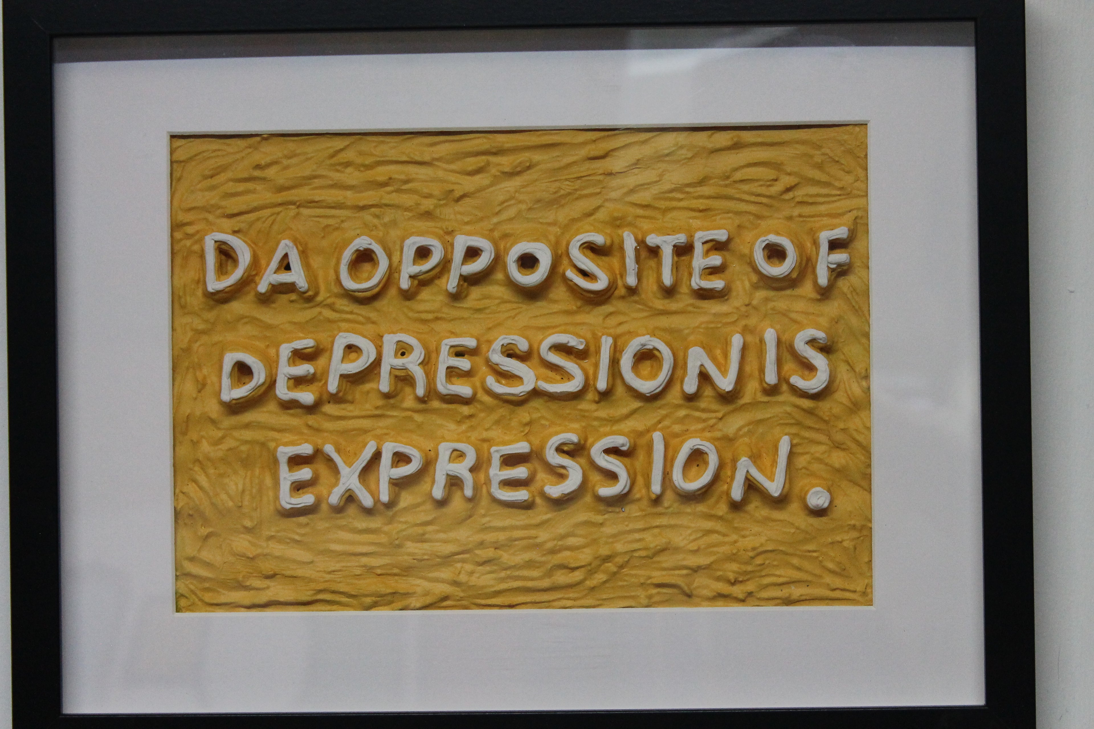 Da Opposite Of Depression Is Expression